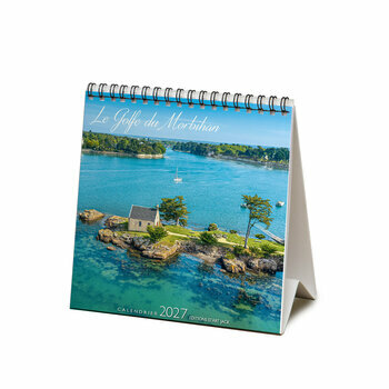 Calendrier Chevalet 2027 Golfe du Morbihan 