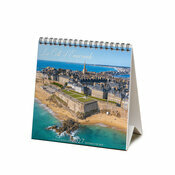 Calendrier Chevalet 2027 La Côte d'Emeraude Calendrier Chevalet Saint Malo 2027