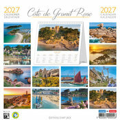 Calendrier Chevalet 2027 La Côte de Granit Rose Calendrier Chevalet 2027 Granit Rose