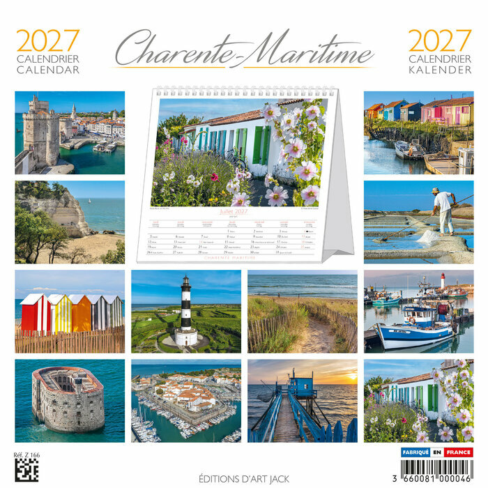 Calendrier Chevalet 2027 Charente Maritime Chenal Ostreicole Calendrier Chevalet 2027 Chenal Ostreicole Charente