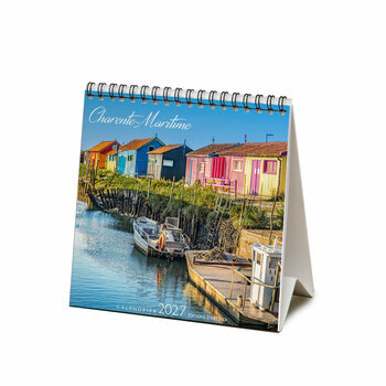 Calendrier Chevalet 2027 Charente Maritime Chenal Ostreicole