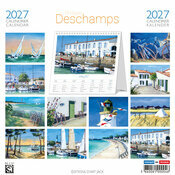 Calendrier Chevalet 2027 Ile de Ré par Philippe Deschamps Calendrier à Poser 2027 Phlippe Deschamps