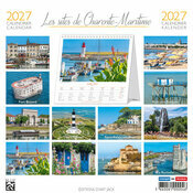 Calendrier Chevalet 2027 Les Plus Grands Sites de Charente Maritime Calendrier à Poser 2027 Charente Maritime