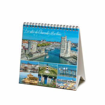 Calendrier Chevalet 2027 Les Plus Grands Sites de Charente Maritime