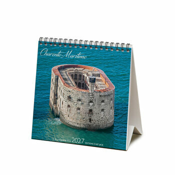 Calendrier Chevalet 2027 Charente Maritime Fort Boyard