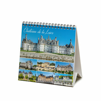 Calendrier Chevalet 2027 Ch&acirc;teaux de La Loire France