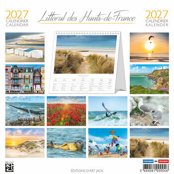Calendrier Chevalet 2027 Littoral des Hauts de France