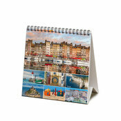 Calendrier Chevalet 2027 Les Plus beaux Site de Normandie - Honfleur Calendrier Chevalet 2027 Sites Normandie