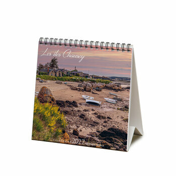 Calendrier Chevalet 2027 Normandie Les Iles Chausey
