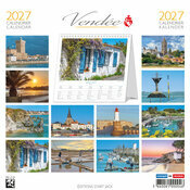 Calendrier Chevalet 2027 Vend�e Noirmoutier