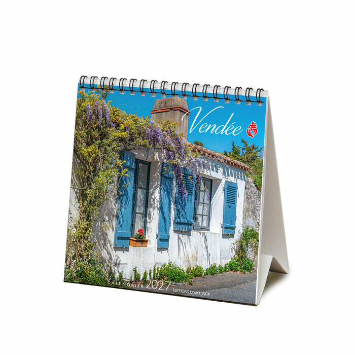 Calendrier Chevalet 2027 maison Vend�enne