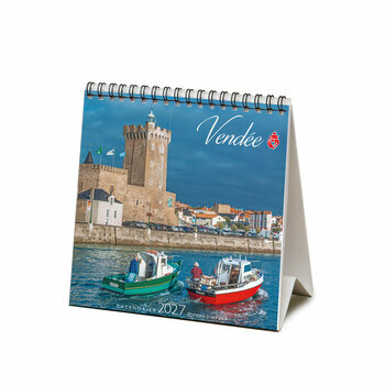 Calendrier Chevalet 2027 Vend&eacute;e Port Les Sables d'Olonne