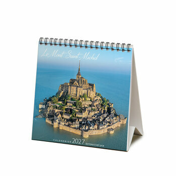 Calendrier Chevalet 2027 Le Mont Saint Michel