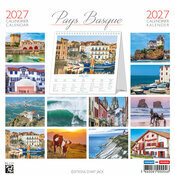Calendrier Chevalet 2027 Pays Basque