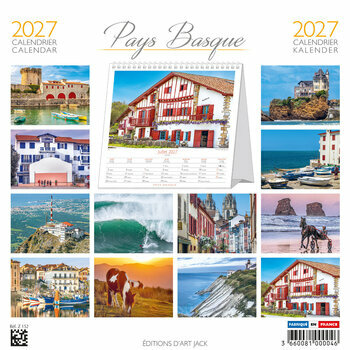 Calendrier Chevalet 2027 Pays Basque - Port Ciboure