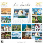 Calendrier Chevalet 2027 Les Landes Maison Landaise Calendrier 2027 à Poser Les Landes