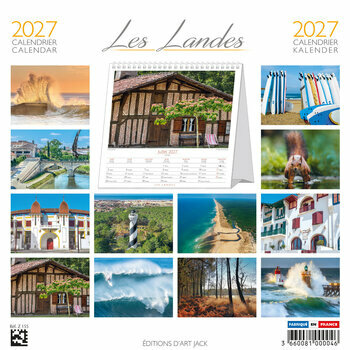 Calendrier Chevalet 2027 Les Landes Capbreton