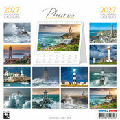 Calendrier Chevalet 2027 Phares Maritime Calendrier à Poser 2027 Phares maritimes
