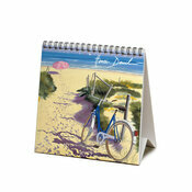Calendrier Chevalet 2027 Mer par Henri Deuil Calendrier Chevalet Plage 2027 Bicyclette