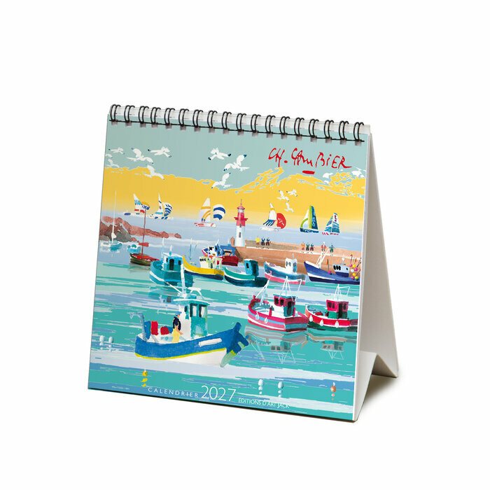 Calendrier Chevalet Port de Peche Cambier 2027