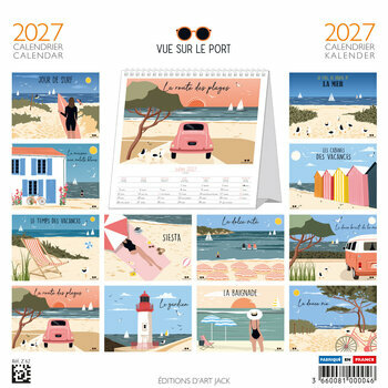 Calendrier Chevalet 2027 La Douce Vie - Affiche Tendance