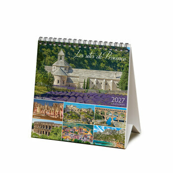 Calendrier Chevalet 2027 Les Plus Beaux Sites de Provence