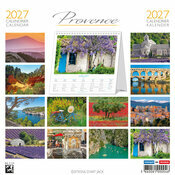 Calendrier Chevalet 2027 Provence Champs Lavande Calendrier à Poser 2027 Provence Aix en Provence