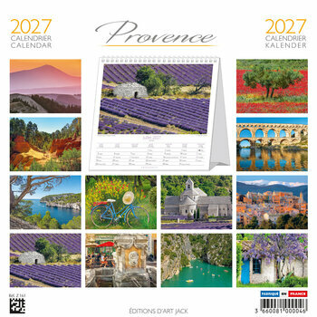 Calendrier Chevalet 2027 Provence Maison Proven&ccedil;ale
