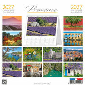 Calendrier Chevalet 2027 Provence Maison Provençale Calendrier à Poser 2027 Provence