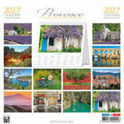 Calendrier Chevalet 2027 Provence Mont Ventoux Calendrier à poser Chevalet 2027 Mont Ventoux