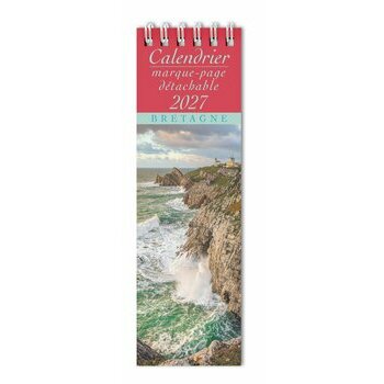 Calendrier Marque Page 2027 Bretagne C&ocirc;te