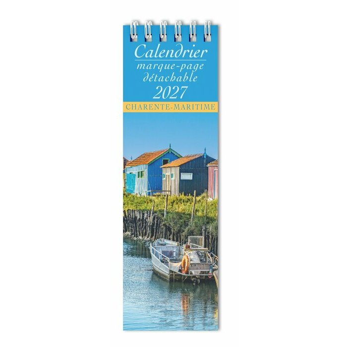 Calendrier Marque Page Charente Maritime 2027