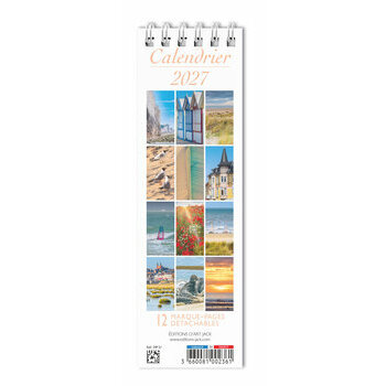 Calendrier Marque Page 2027 Baie de Somme