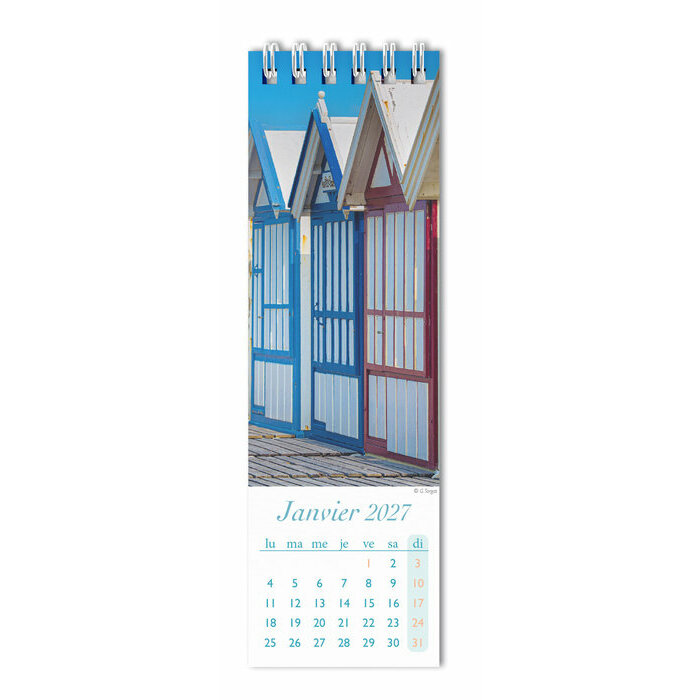Calendrier papier Baie de Somme 2027