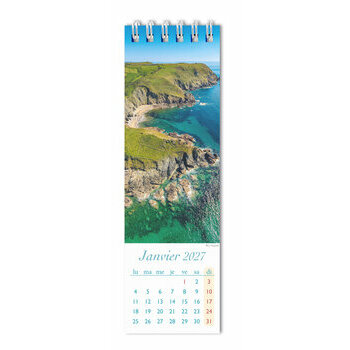 Calendrier Marque Page 2027 Normandie Mont Saint Michel