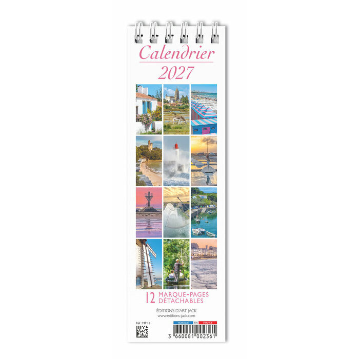 Calendrier Marque Page 2027