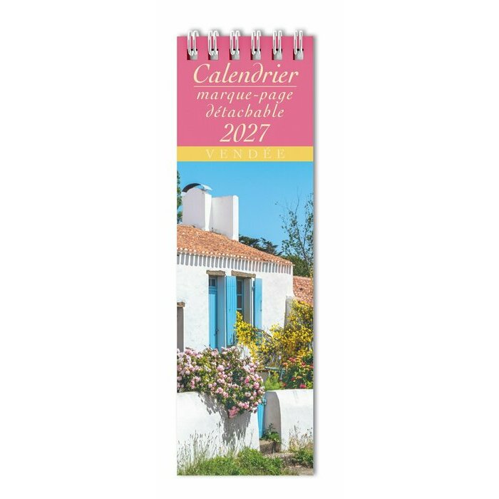 Calendrier Marque Page Maison Vend�e 2027