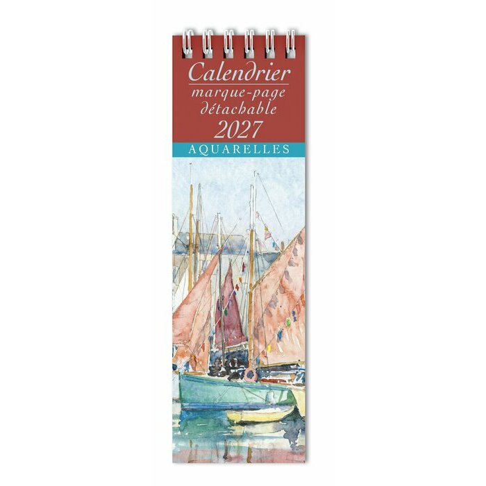 Calendrier Voilier 2027 Marque Page