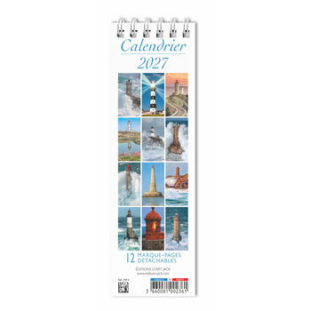 Calendrier Marque Page 2027 Phare Maritime