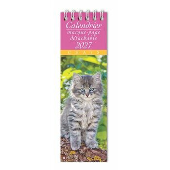 Calendrier Marque Page 2027 Chats et Chatons