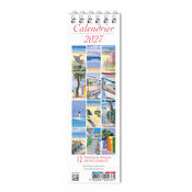 Calendrier Marque Page 2027 Deuil Plage