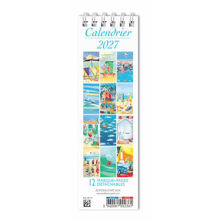 Calendrier Marque Page 2027 Phare Bateaux