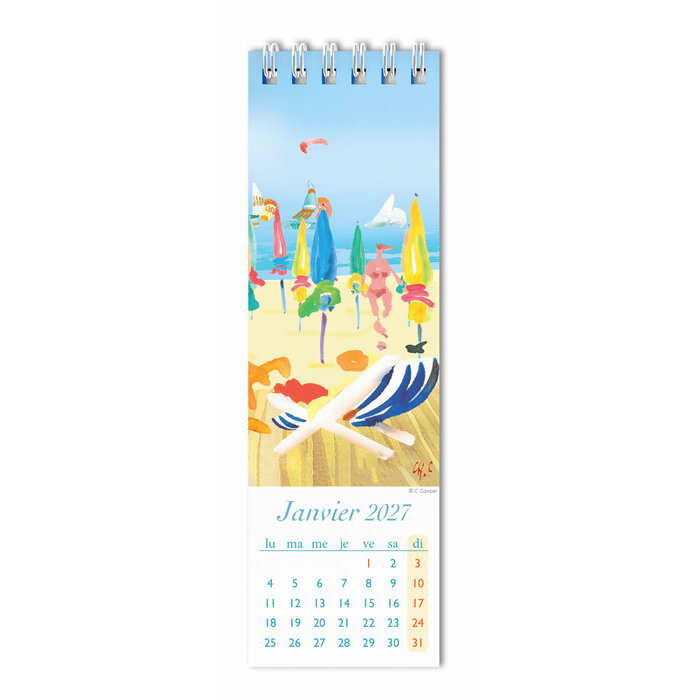 Calendrier Marque Page 2027 Phare Bateaux