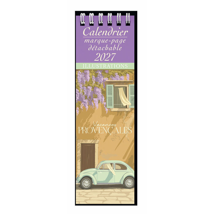 Calendrier Marque Page 2027 Air de Vacances 