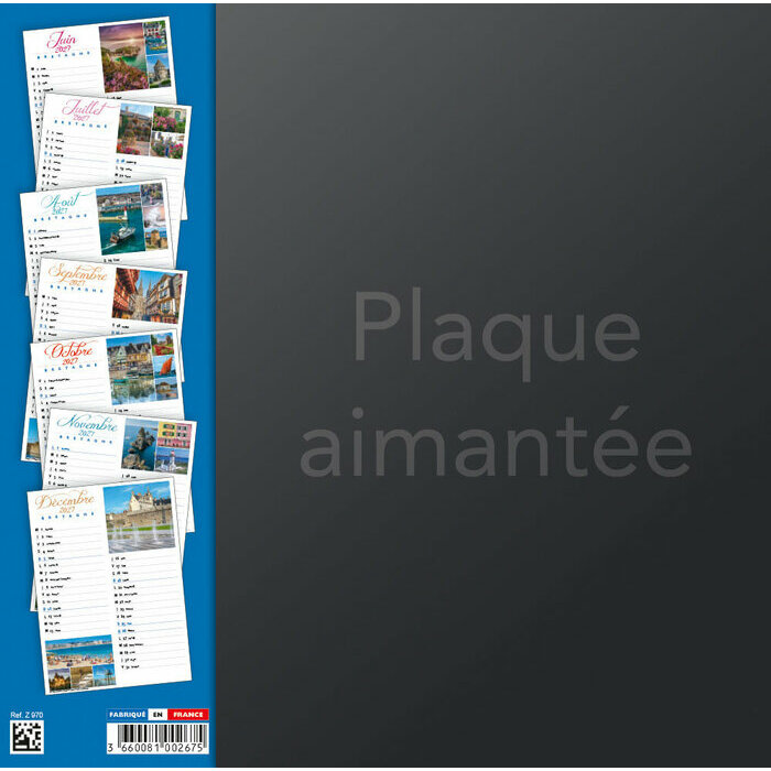 Calendrier Magnétique 2027 Bretagne Calendrier Magnétique 2027 Bretagne