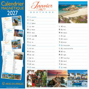 Calendrier Magnétique 2027 Bretagne Calendrier Magnétique 2027 Bretagne