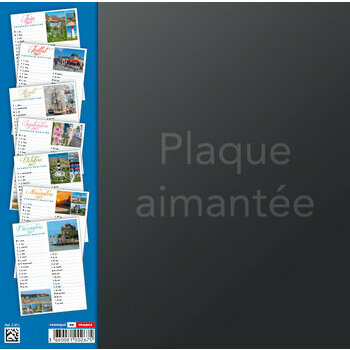 Calendrier Magn&eacute;tique 2027 Charente Maritime