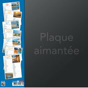 Calendrier Magnétique 2027 Provence Calendrier papier Magnétique 2027 Provence
