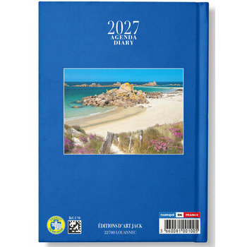  Agenda de poche Bretagne Bateaux Phare 2027