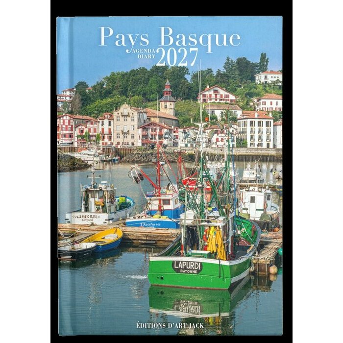 Agenda de poche 2027 Pays Basque port Ciboure